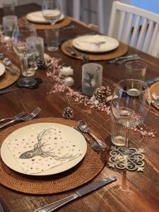 christmas, table, christmas celebration