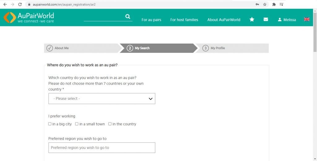 Au Pair Profile , Help with your profile on AuPairWorld – RGDDAN